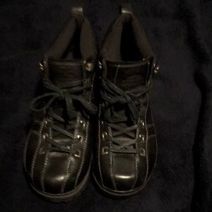 Hardly Davidson women casual leather boots size 9